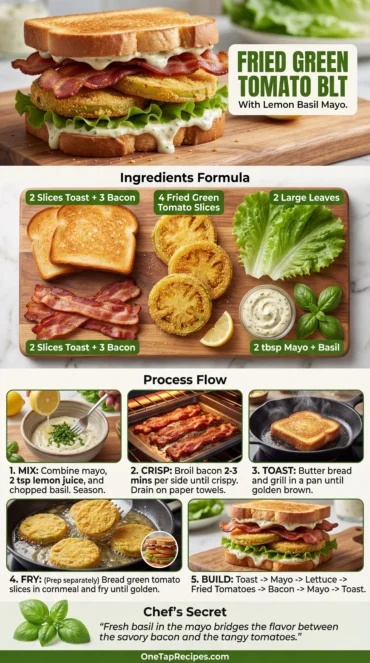 BLT with Fried Green Tomatoes