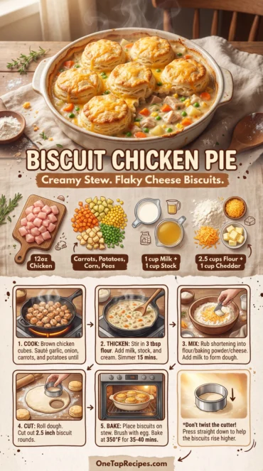 Biscuit-Topped Chicken Pot Pie