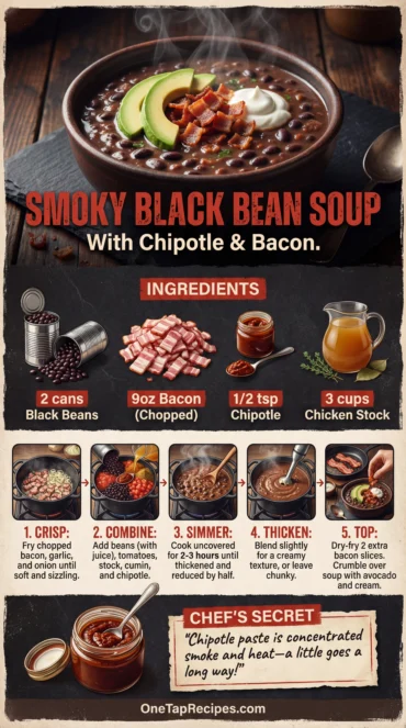 Black Bean and Chipotle Soup