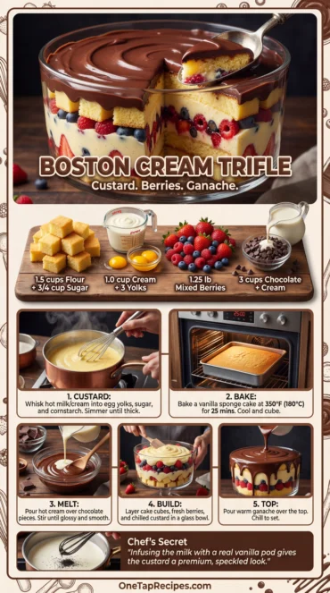 Boston Cream Trifle