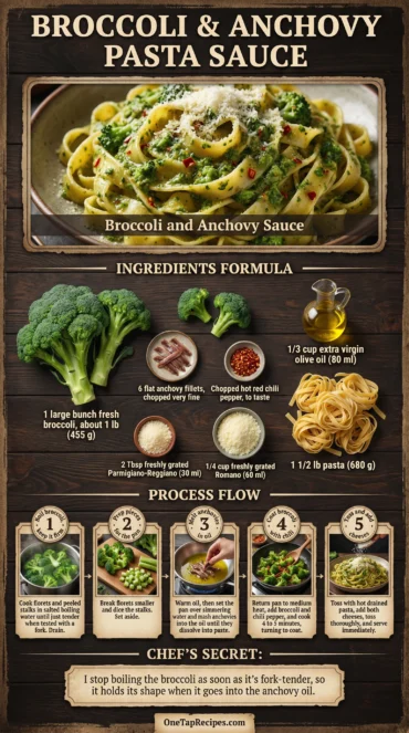 Broccoli and Anchovy Sauce