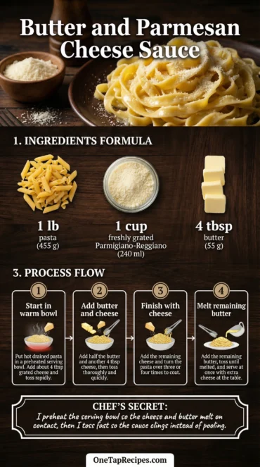Butter and Parmesan Cheese Sauce