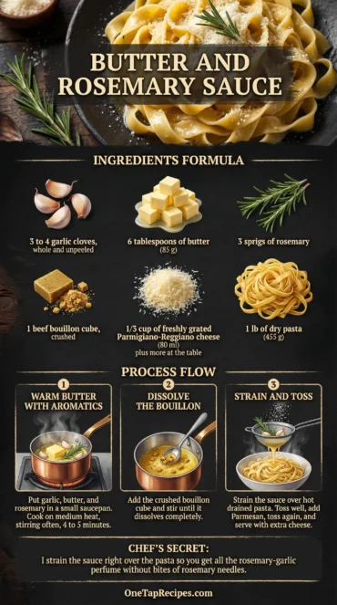 Butter and Rosemary Sauce