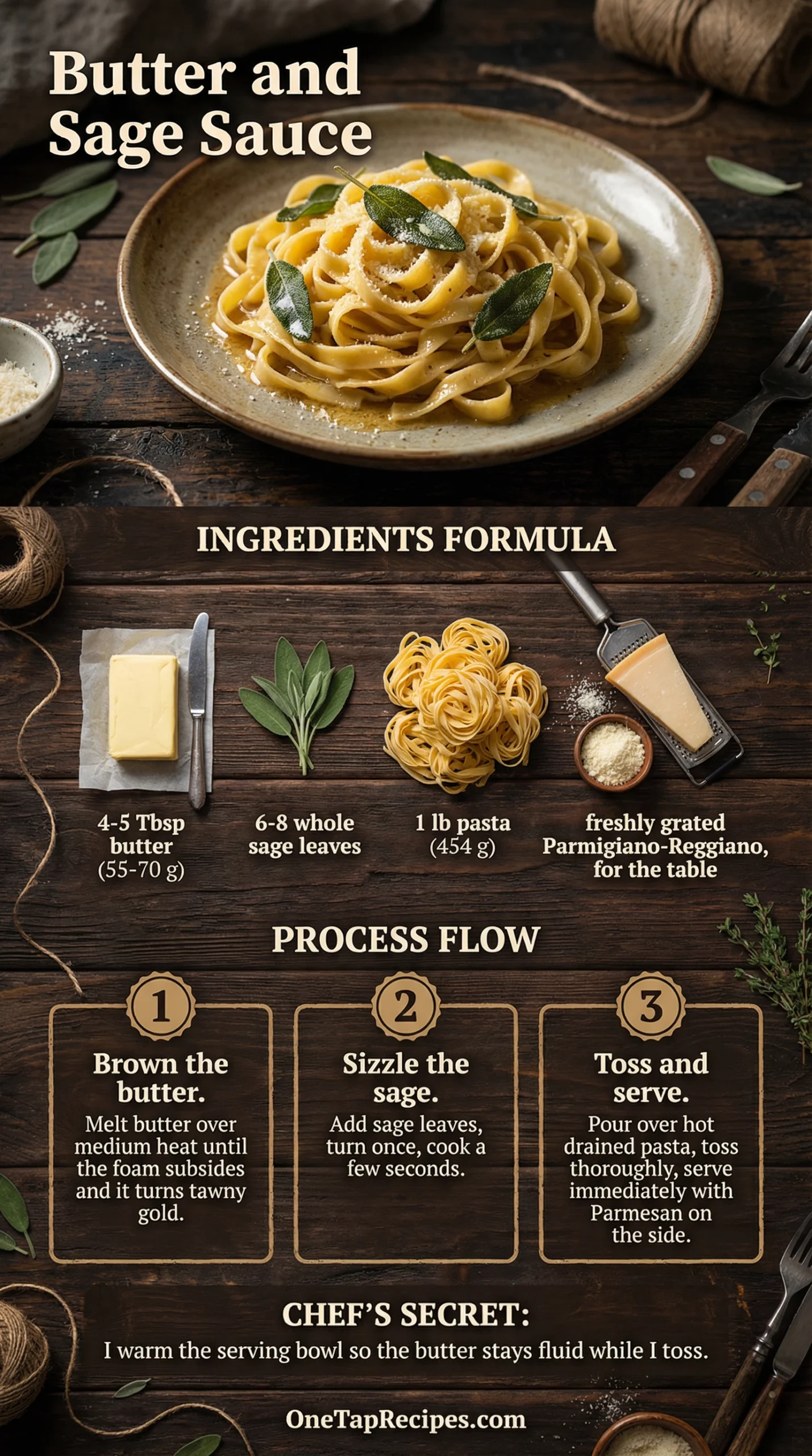 Butter and Sage Sauce