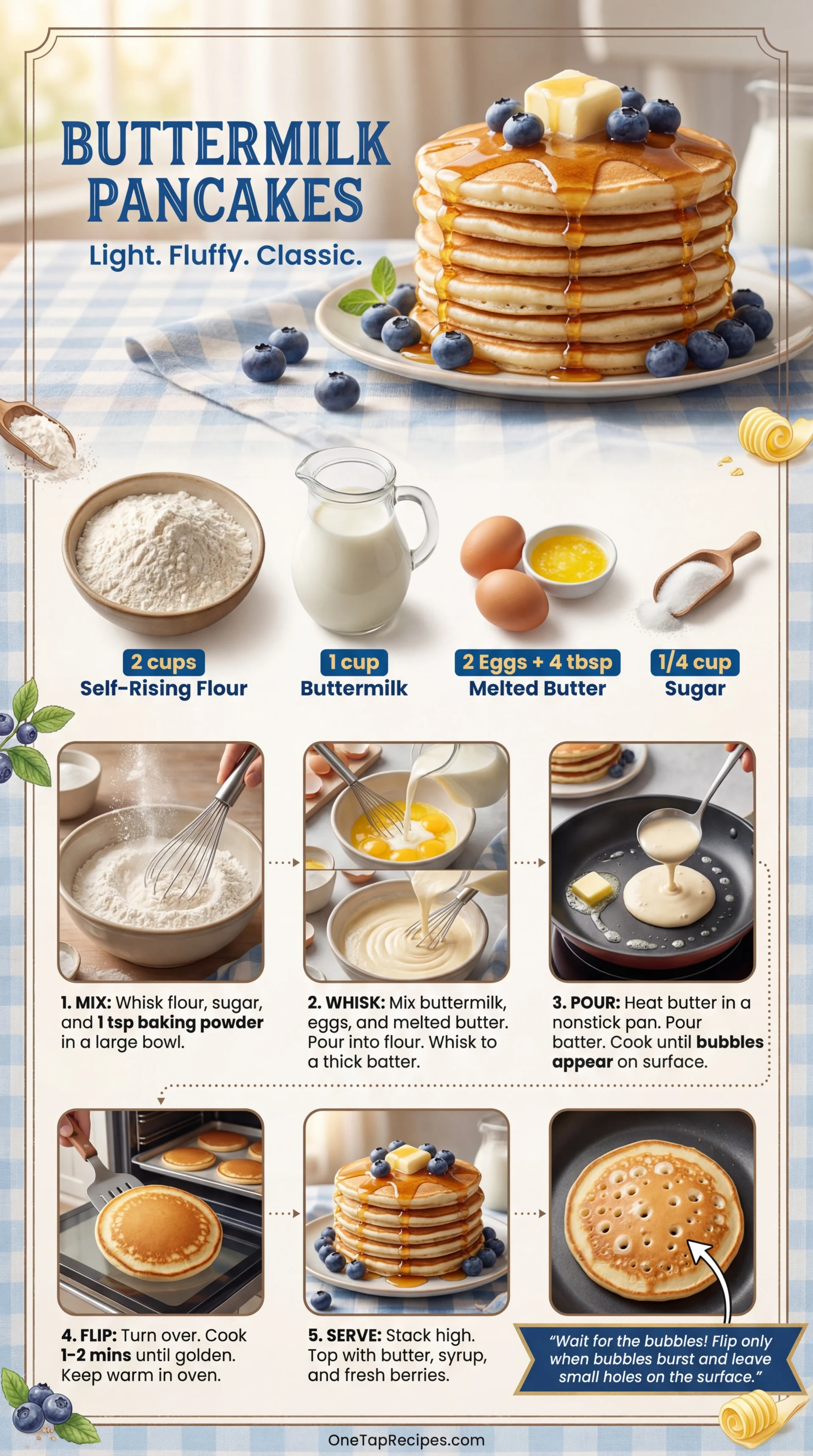 Buttermilk Pancakes