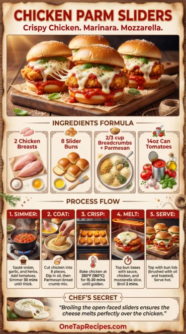 Chicken Parmesan Sliders