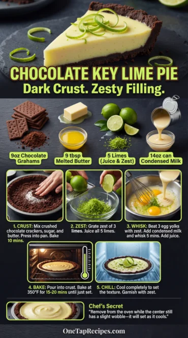 Chocolate-Crusted Key Lime Pie