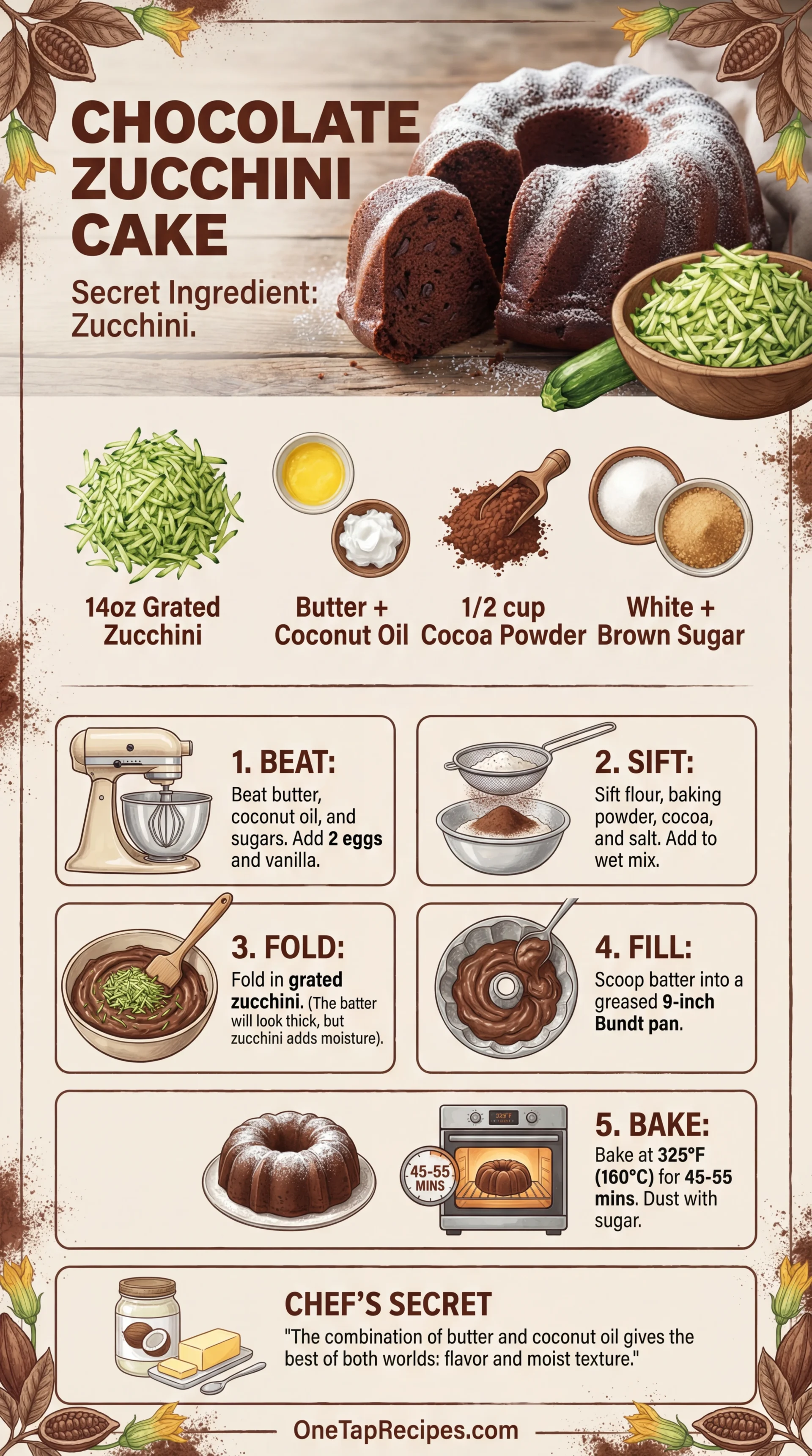 Chocolate Zucchini Bundt Cake