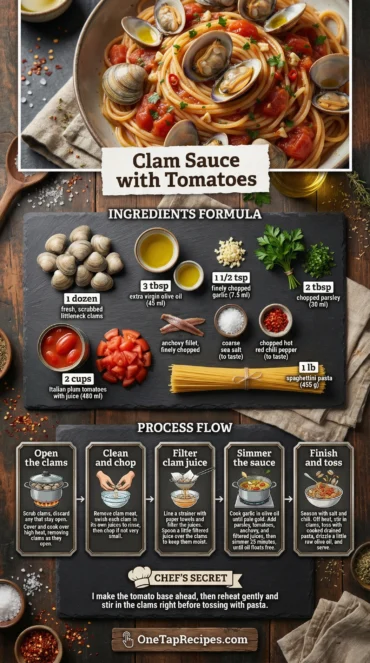 Clam Sauce with Tomatoes