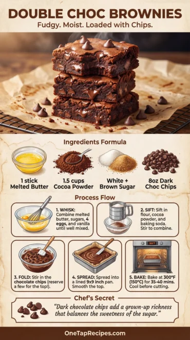 Double Chocolate Brownies