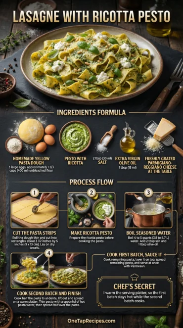 Lasagne with Ricotta Pesto