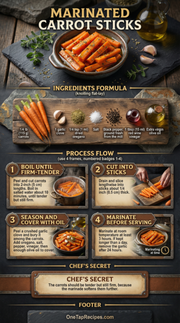 Marinated Carrot Sticks