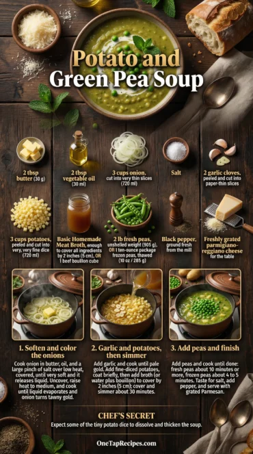 Potato and Green Pea Soup