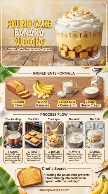 Pound Cake Banana Pudding
