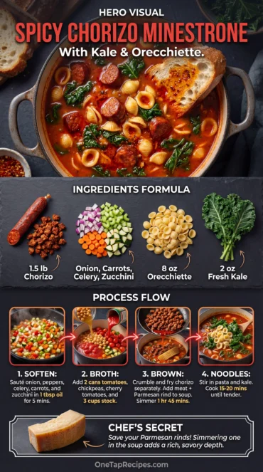 Spicy Chorizo Minestrone