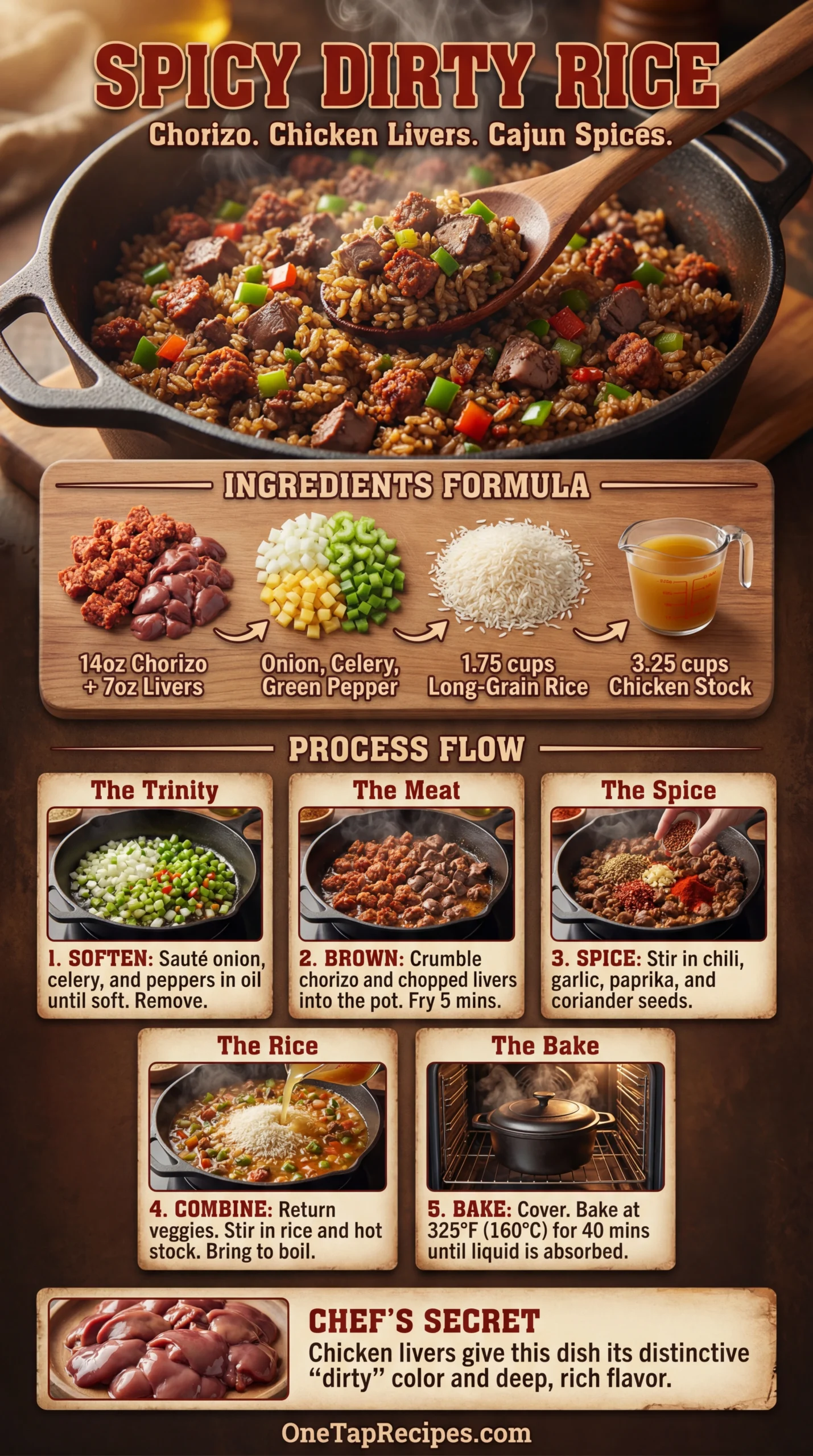 Spicy Chorizo-Style Dirty Rice