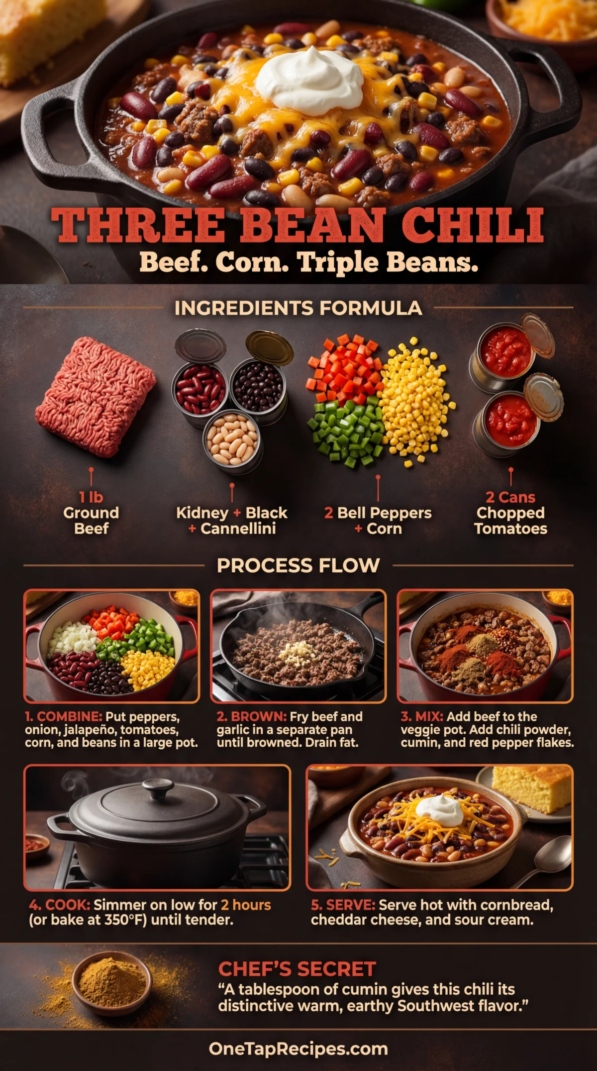 Three Bean Chili