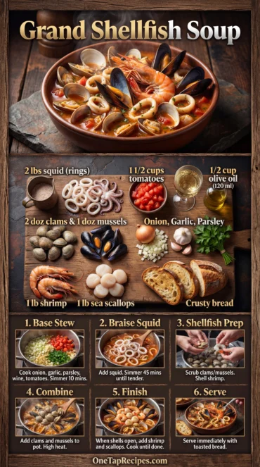 All-Shellfish and Mollusks Soup