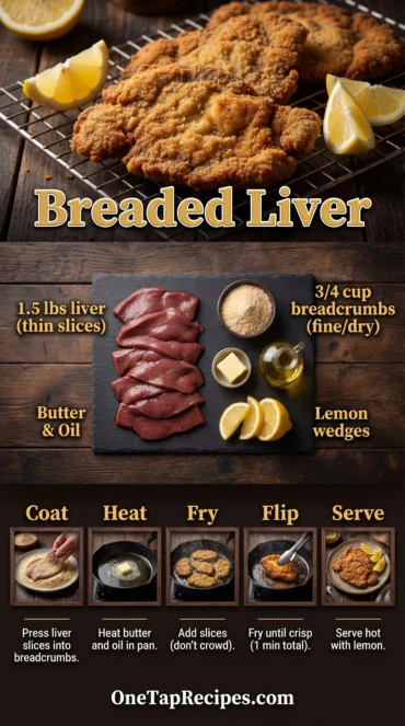Breaded Calf’s Liver (Fegato Impanato)