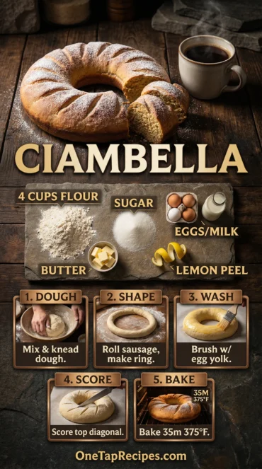 Ciambella (Grandmother's Pastry Ring)