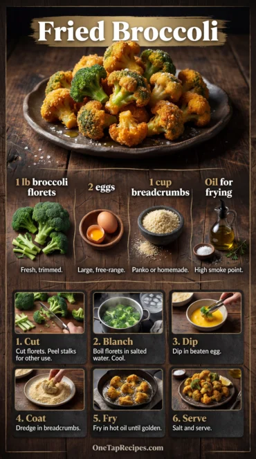 Fried Broccoli Florets