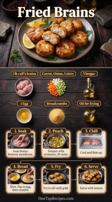 Fried Calf’s Brains (Cervella Fritte)