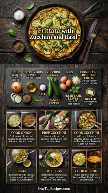 Frittata with Zucchini and Basil