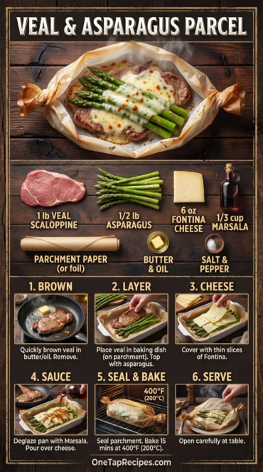 Gratinéed Asparagus with Parmesan