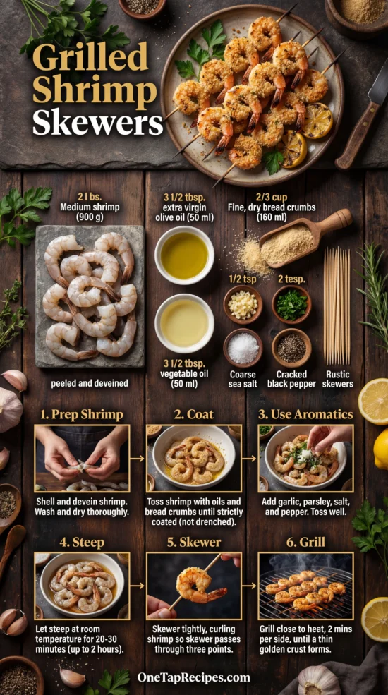 Grilled Shrimp Skewers