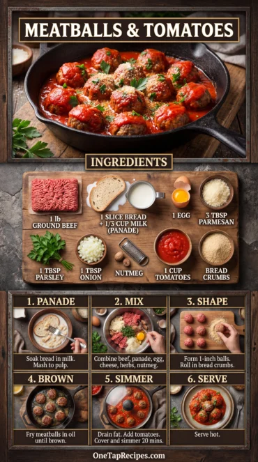 Meatballs and Tomatoes