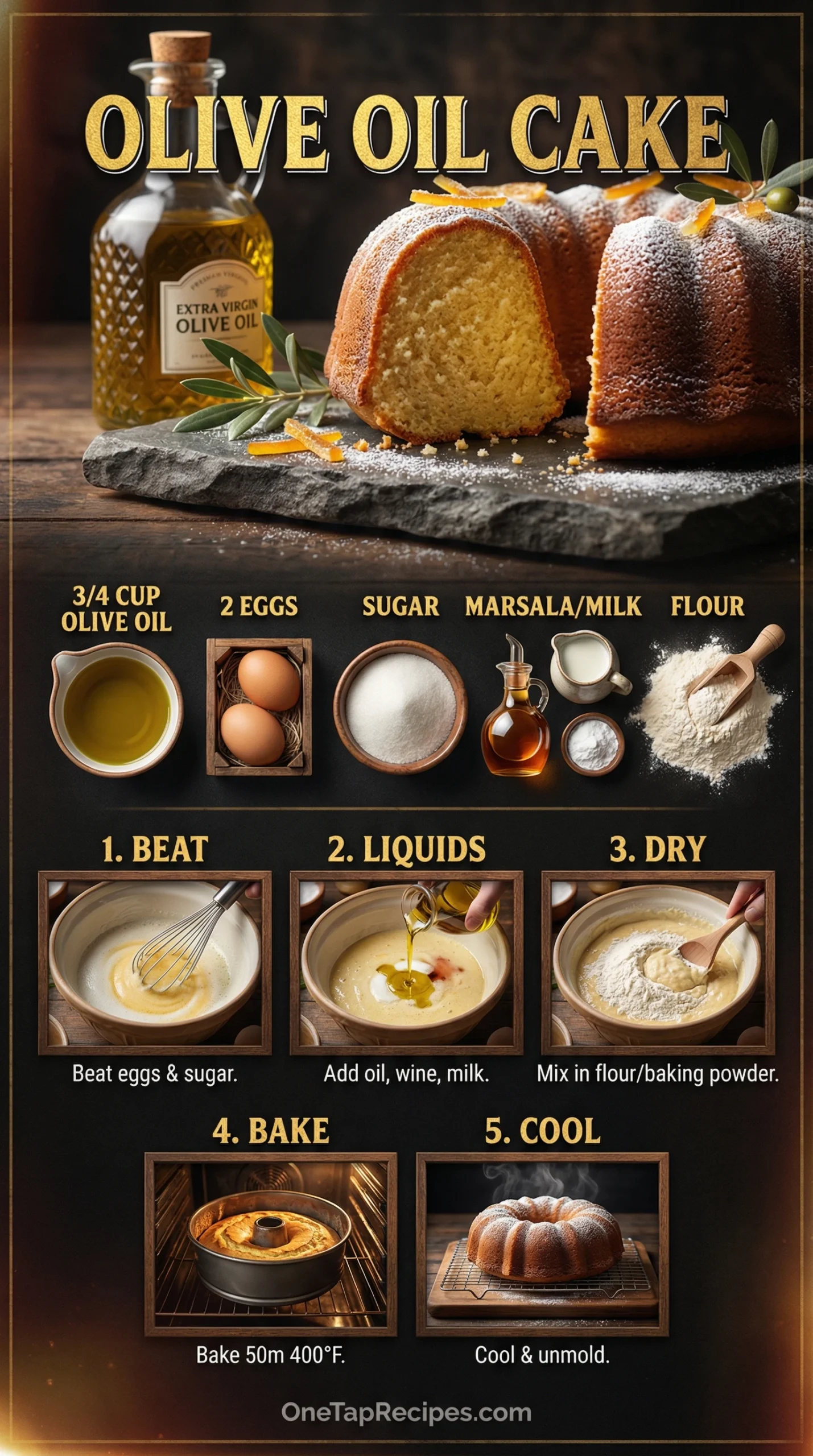 Pisciotta (Olive Oil Cake)