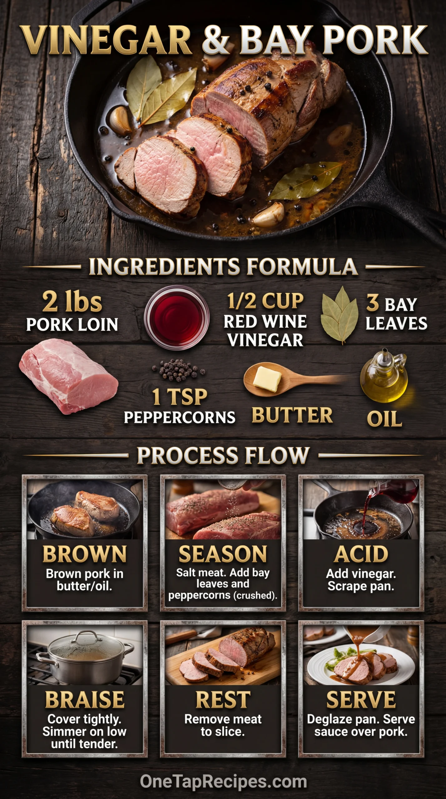 Pork Loin Braised in Milk, Bolognese Style