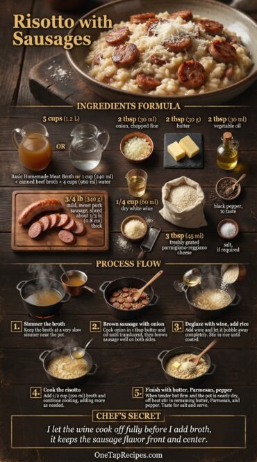 Risotto with Sausages