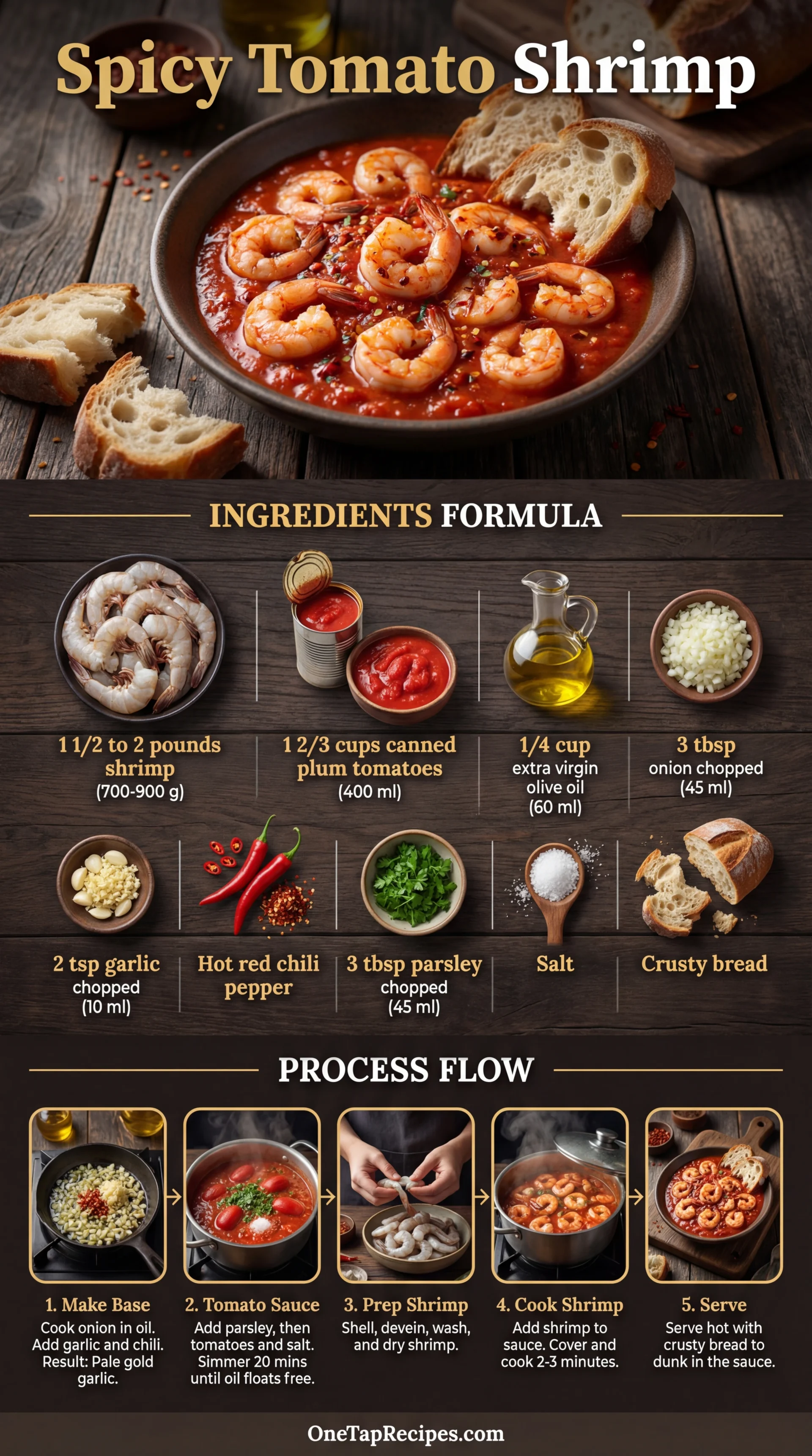 Shrimp with Tomatoes and Chili Pepper