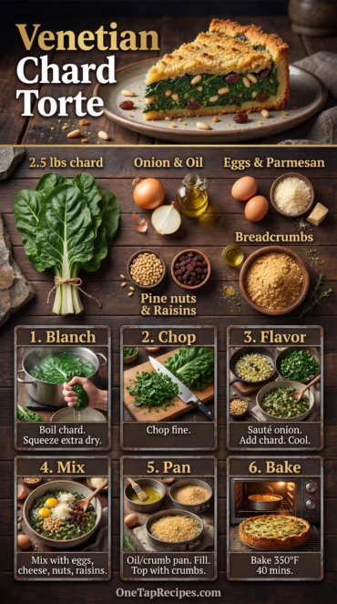 Tegliata di Biete (Swiss Chard Torte)
