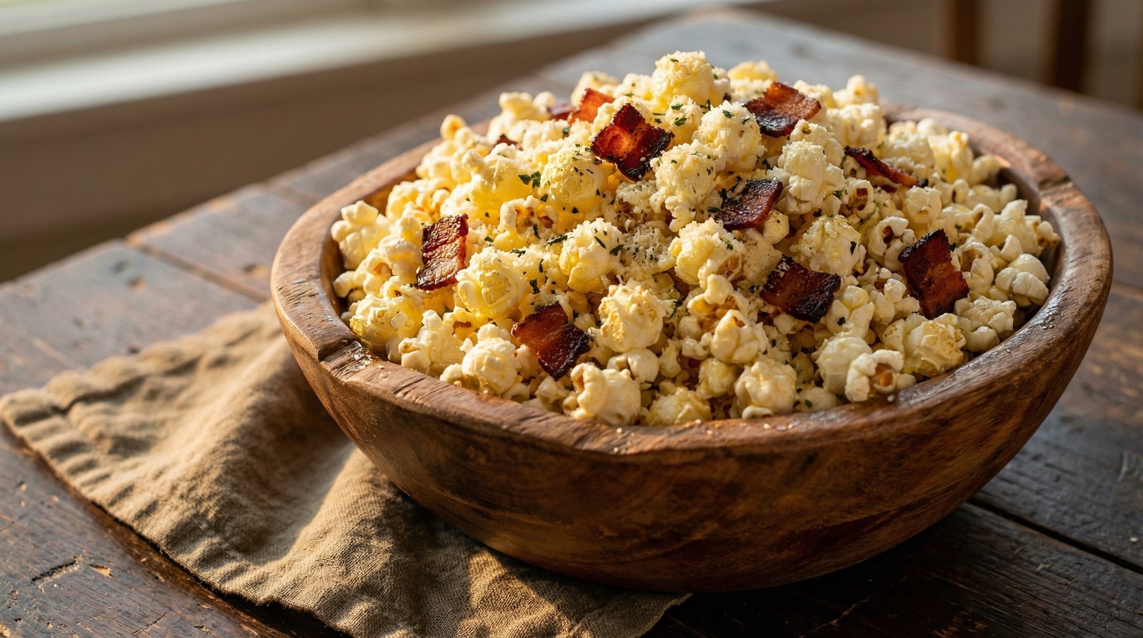 Bacon Ranch Popcorn
