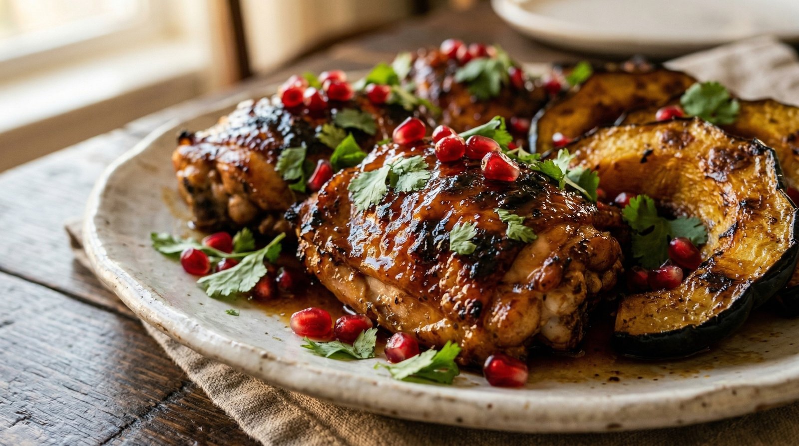 Chipotle-Maple Chicken Thighs