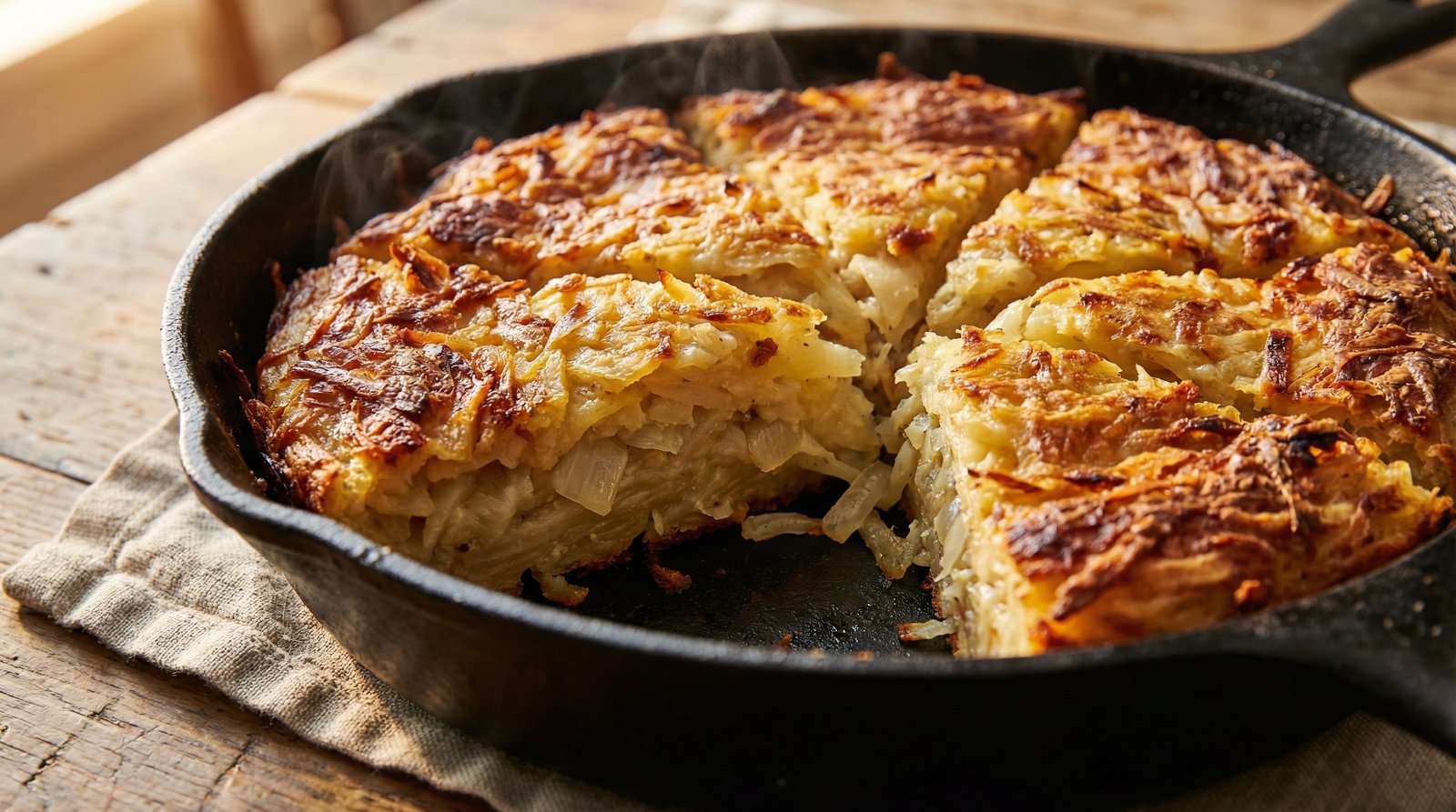Cast-Iron Potato Kugel
