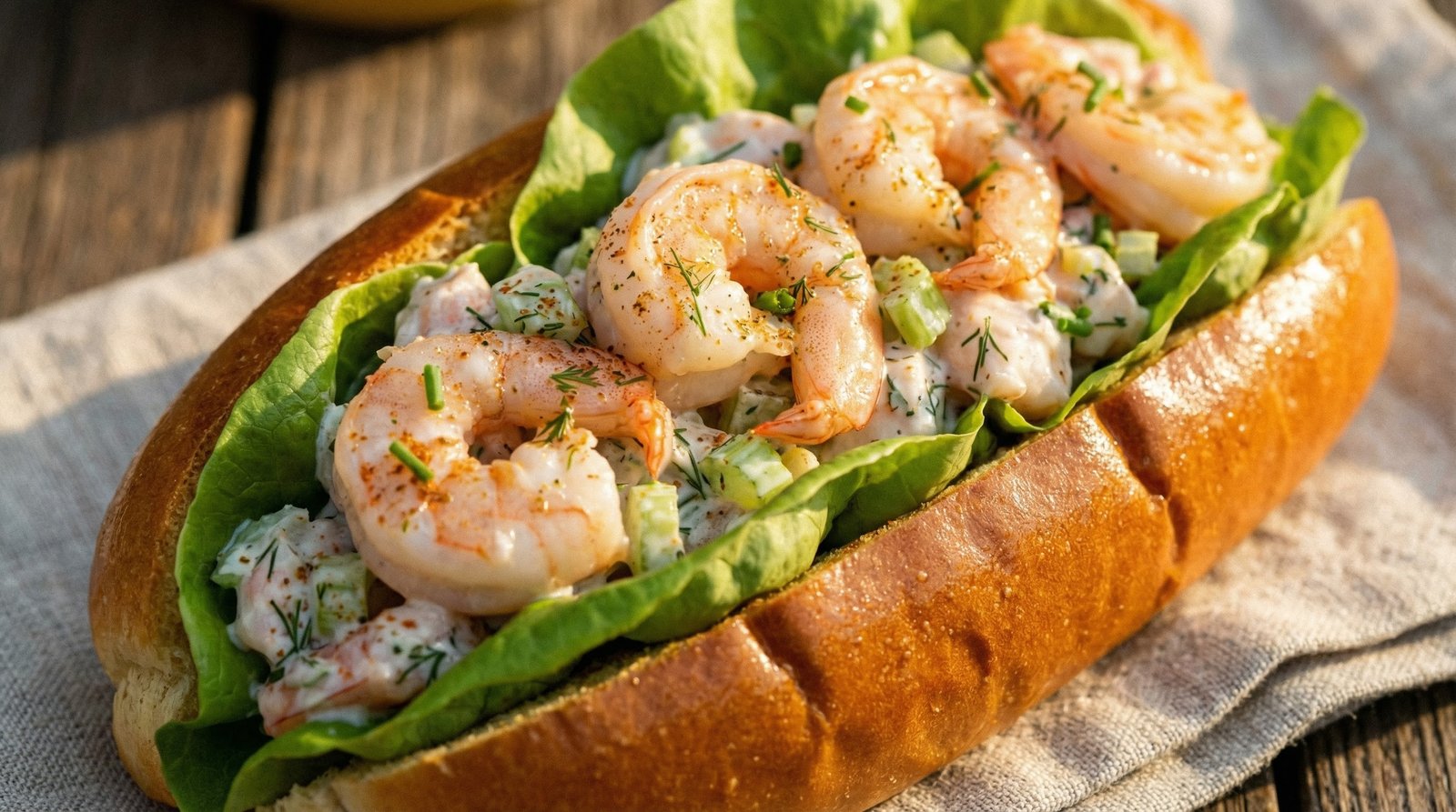Shrimp Salad Rolls