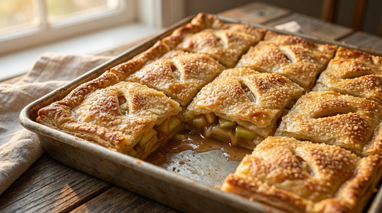 Granny Smith Slab Pie