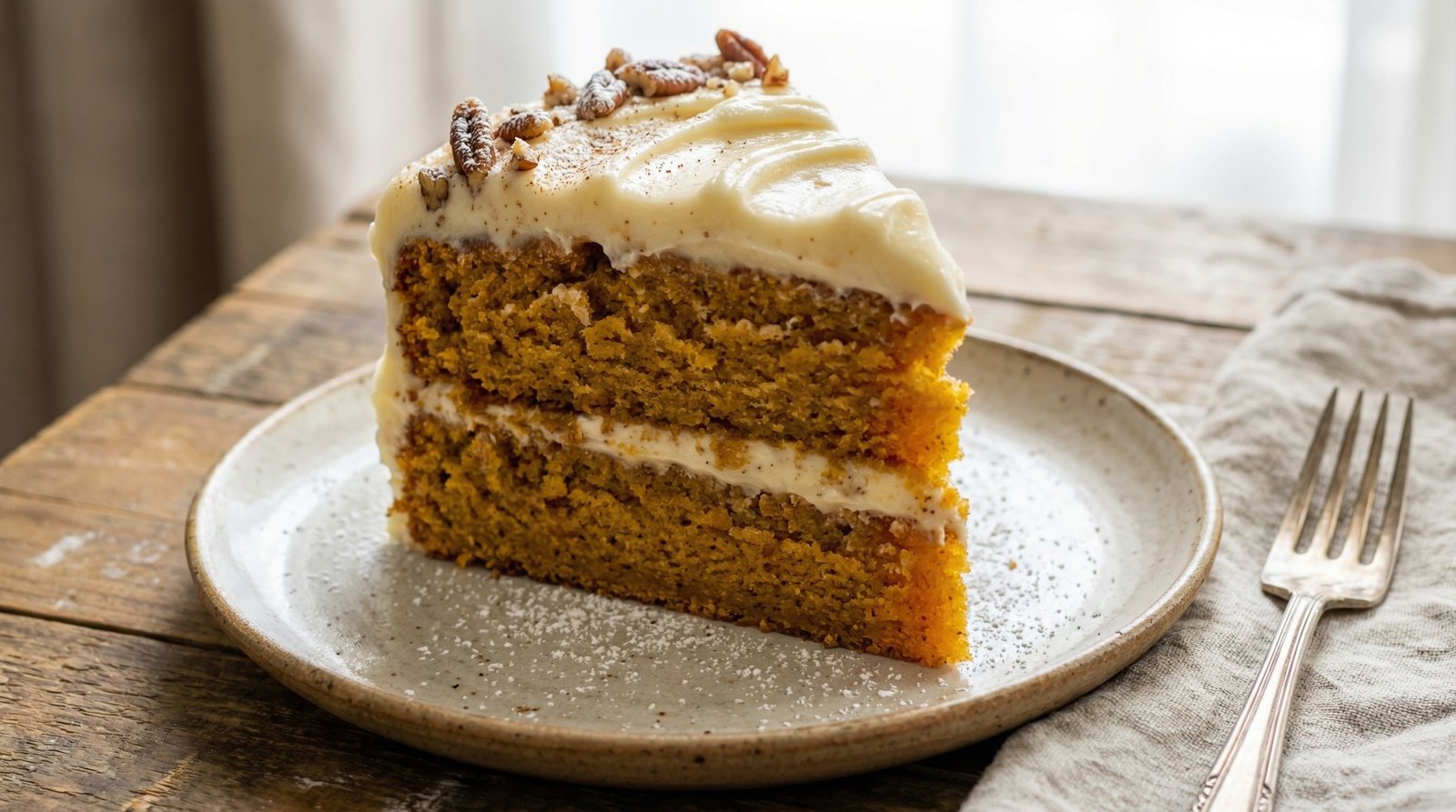 Sweet Potato Cake with Cream Cheese Frosting