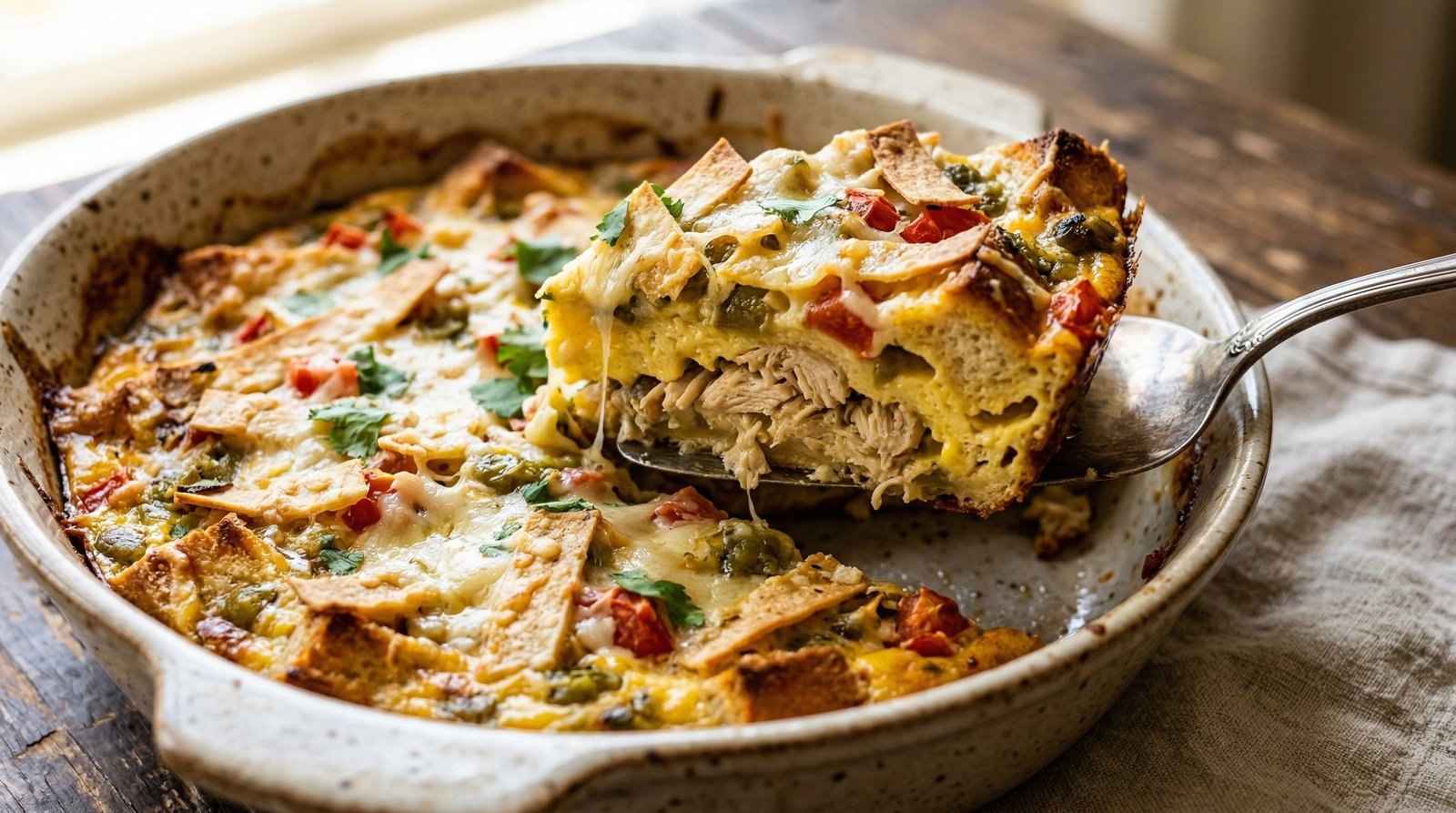 King Ranch Breakfast Strata