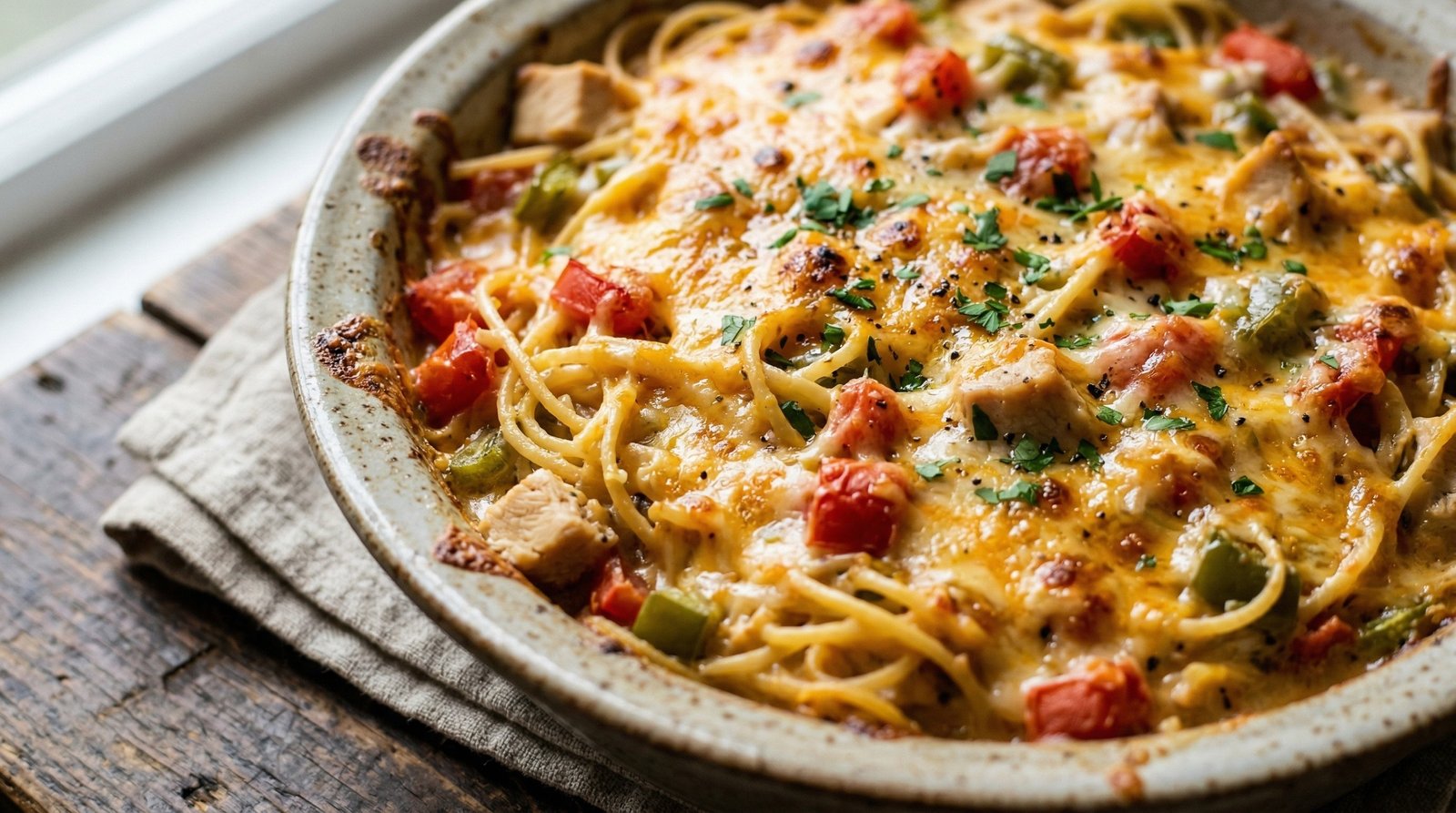 Chicken Spaghetti Casserole