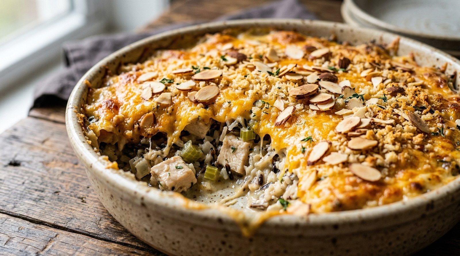 Chicken and Wild Rice Casserole