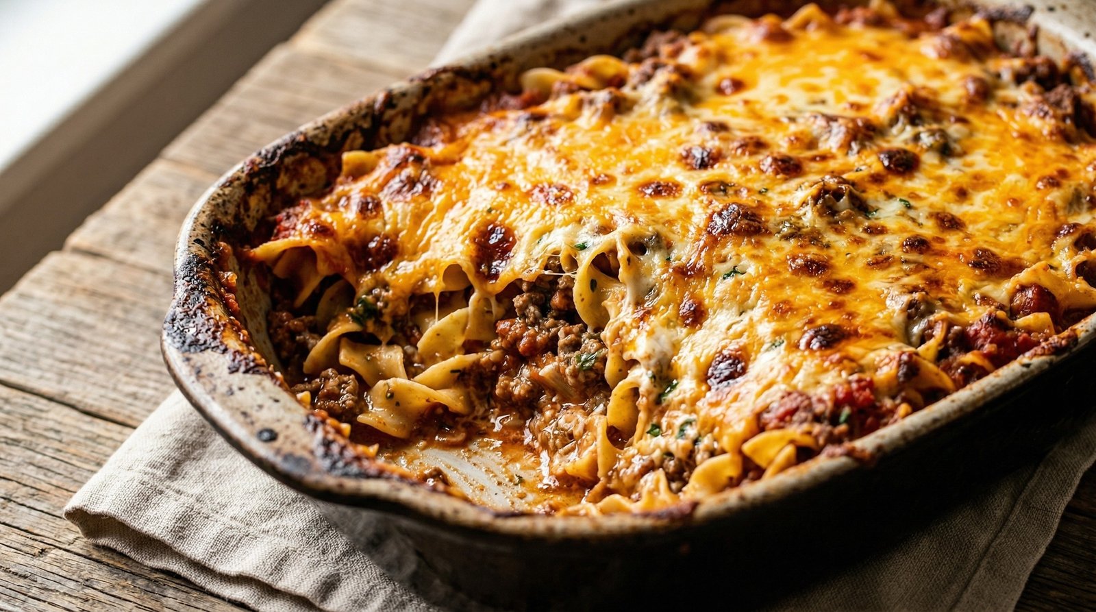 Homestyle Ground Beef Casserole