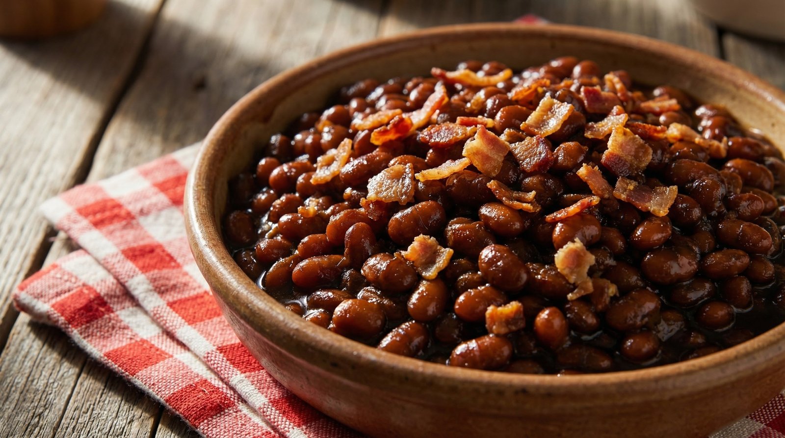 Homemade Baked Beans with Bacon