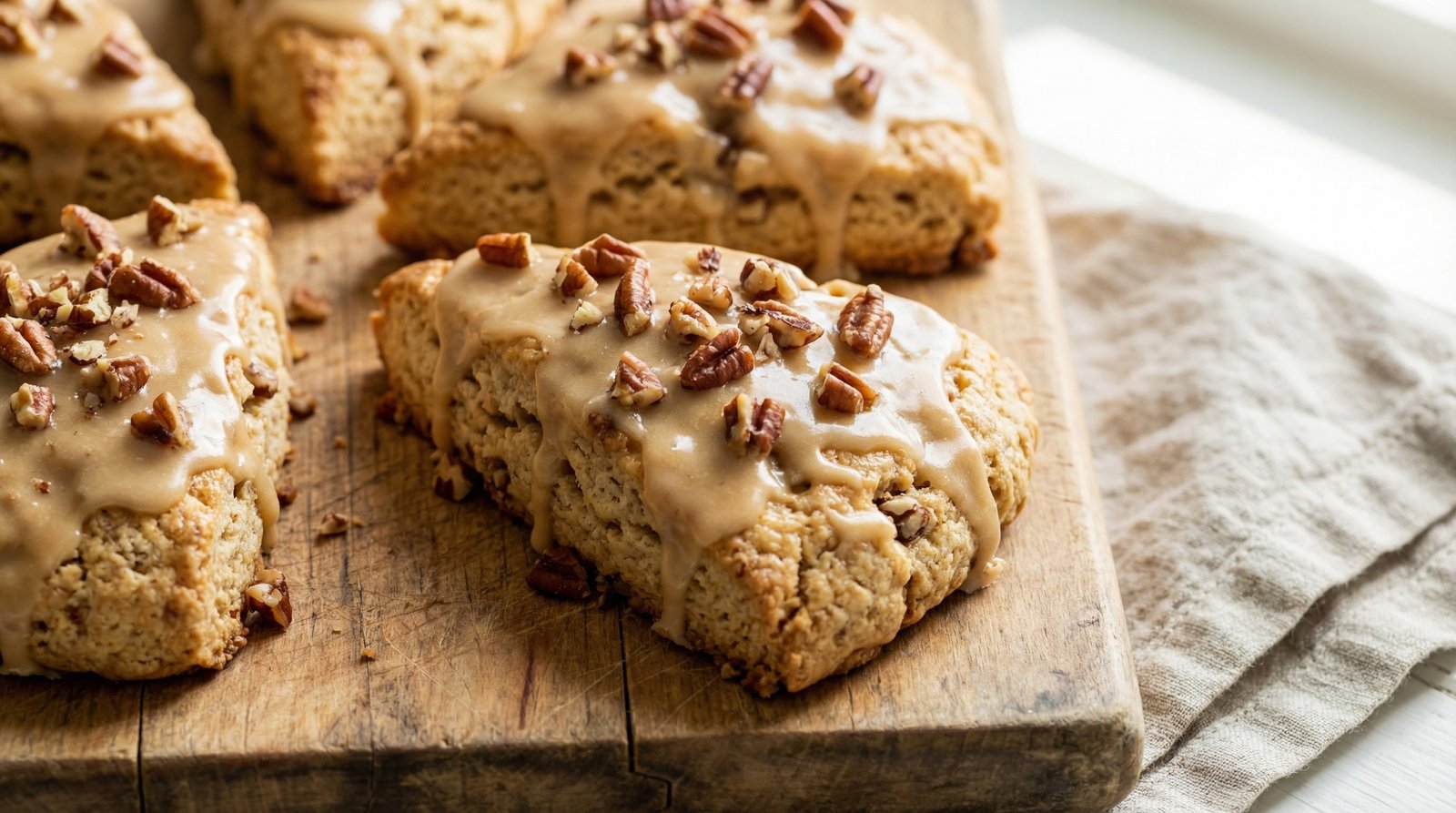 Maple Pecan Scones