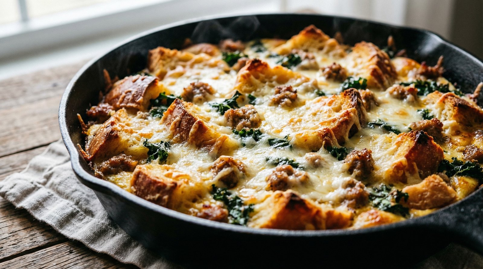 Sourdough Breakfast Casserole