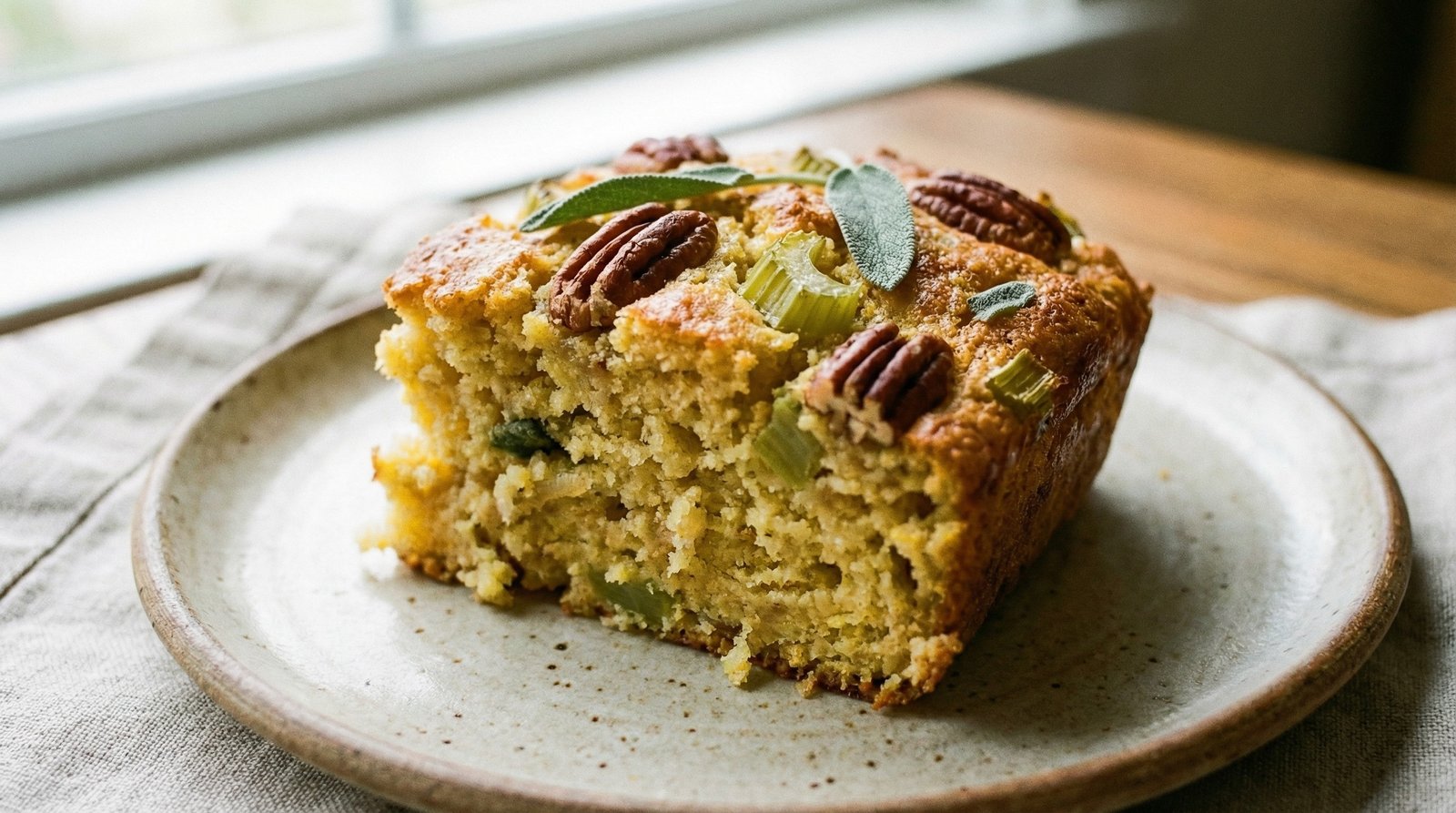 Cornbread Dressing with Pecans