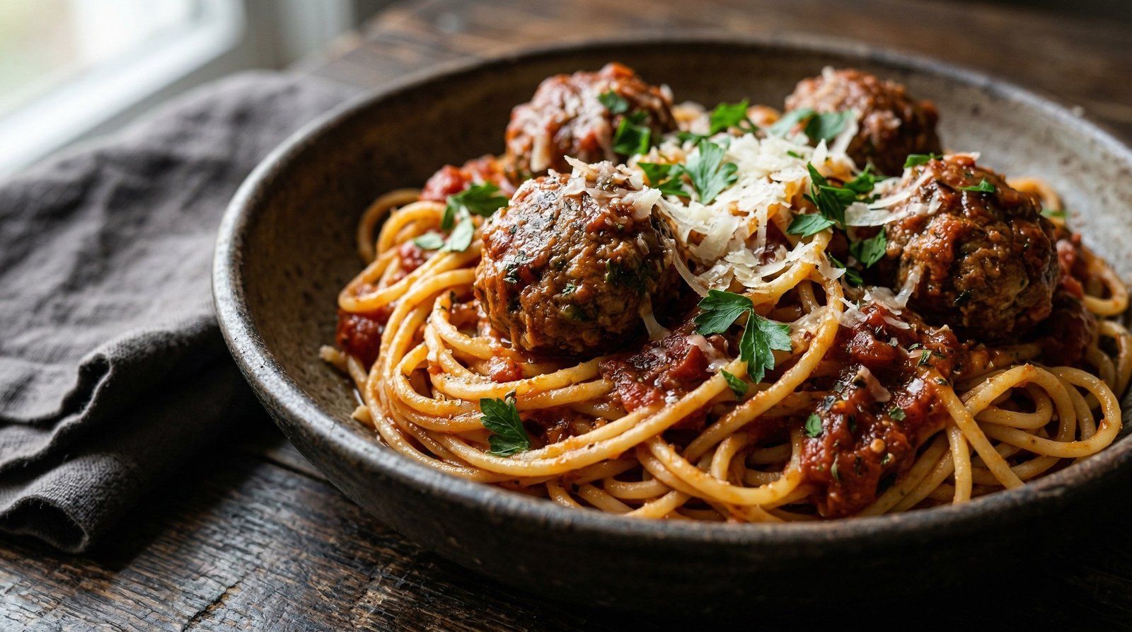 Instant Pot Spaghetti and Meatballs